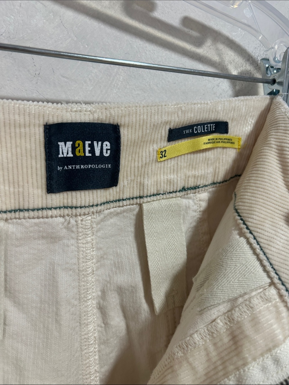 8 Items For Only $30 Cropped Wide-Leg Cream Pants - Women's - Picture 10 of 11